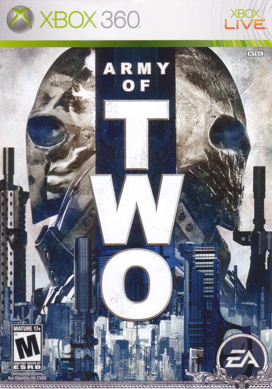 Army of Two box art for Xbox 360